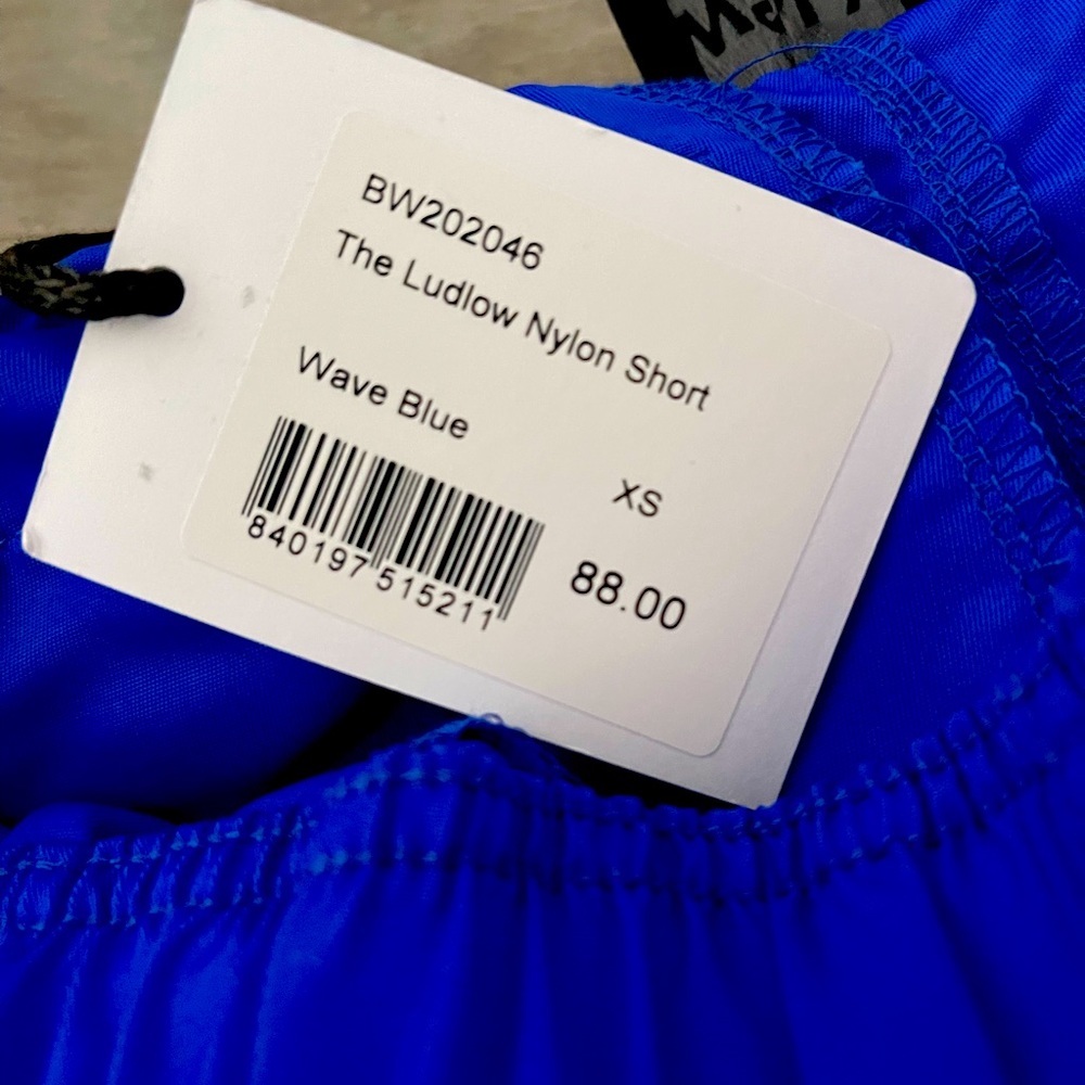 Bandier WSLY BLUE The Ludlum Nylon Short, US 2XS